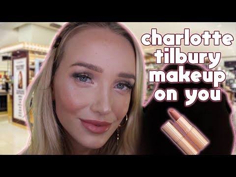 ASMR Charlotte Tilbury Makeup Artist Does Your Makeup!