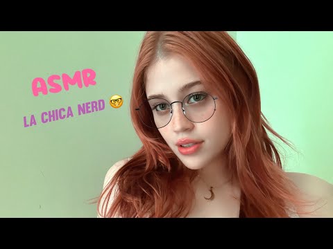 ASMR/ La NERD de la CLASE está ENAMORADA de ti y se declara 🥺🩷