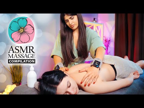 ASMR Back & Foot Massage by Sabina