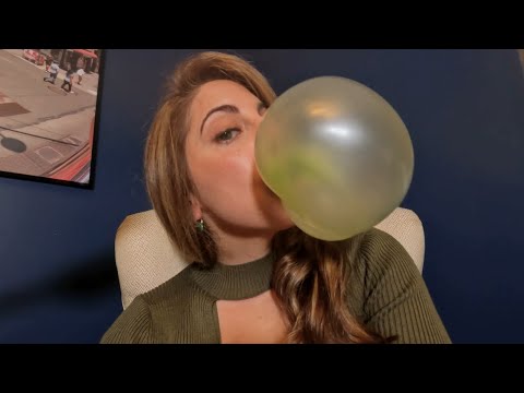 Up-Close Bubble Blowing | Chit Chat 🍬😉