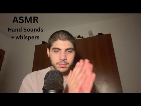 ASMR Old School Hand Sounds + whispers