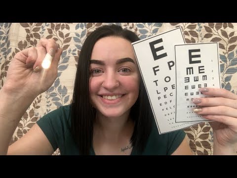 [ASMR] Tingly Eye Exam RP