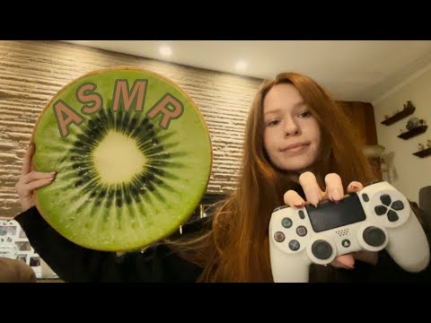 ASMR | Gentle Tapping and Scratching (Slow taps, Mouth sounds)