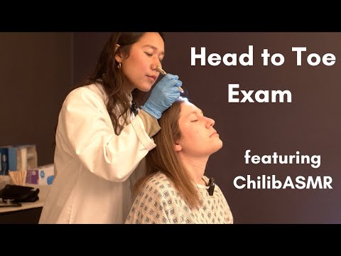 [ASMR] Head to Toe Assessment with @ChilibASMR  *Improved Audio*