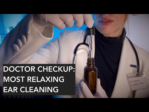 ASMR | 😴 Doctor Checkup: Most Relaxing Ear Cleaning - for calming sleep🧘🏼‍♀️