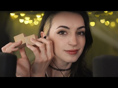 ASMR | Whispered, Sleepy Ear-to-Ear Triggers Requested by My Mom :)