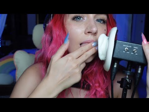 ASMR Spit painting roleplay 💦👄 Making your make up