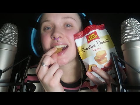 ASMR | Crunchy Sounds [Italian Crisps] Eating | No Talking