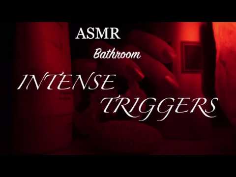ASMR relax bathroom triggers