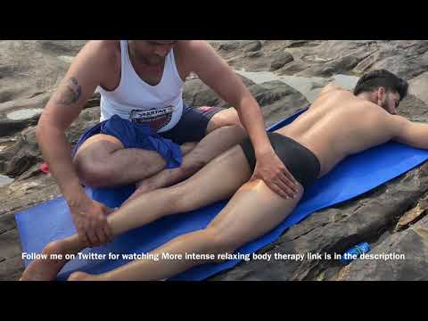 ASMR LOWER BODY LEG 🦵 & FOOT MASSAGE | ASMR SUN BATH | OIL MASSAGE | ASMRYOGi