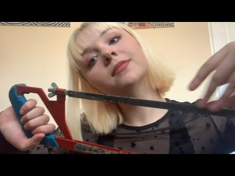 ASMR Taking you apart and fixing you with tools! 🛠