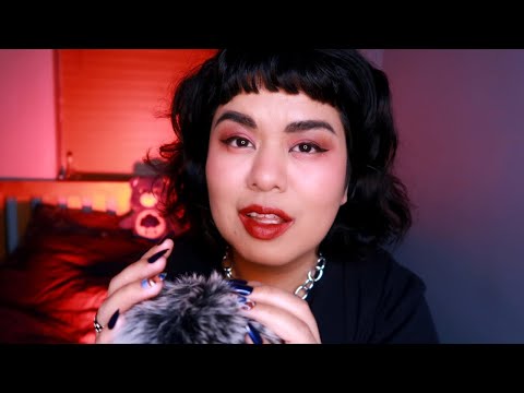 ASMR Slightly Chaotic Rambling & Various Triggers & Things & Such