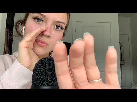 ASMR| MOUTH SOUNDS SYNCED WITH HAND MOVEMENTS| NO TALKING