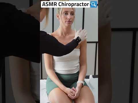 ASMR Chiropractic Exam #asmr