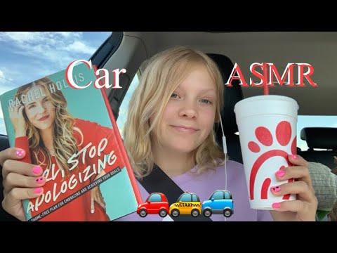 ASMR in the car 🚘🚕🚗