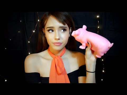 ASMR Testing NEW MIC with 30 minutes of tingles [no talking + hair brushing, ear, eating, sounds]