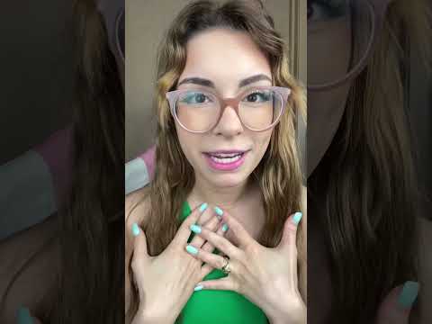 ASMR Fast & Aggressive doing your Eyebrows #shorts Makeup Roleplay, plucking, Personal Attention