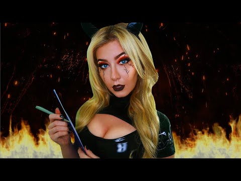 ASMR ASKING YOU DEVILISHLY PERSONAL QUESTIONS 😈