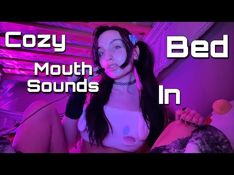 Cozy Comfy ASMR in Bed | Fast Mini Mic Mouth Sounds, Hand Movements, Chill Bedtime Triggers 💤