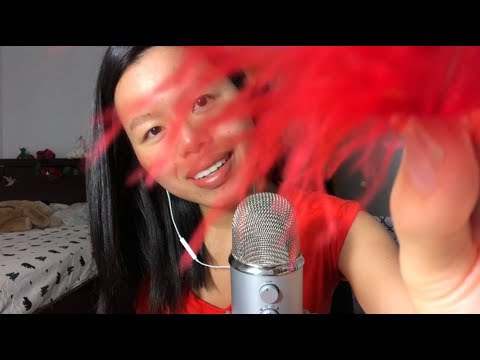 ASMR *Instant Tiingles* MOST RELAXING FEATHER BRUSHING FOR 6 MINS ... to be continued!