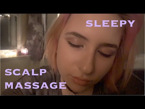 ASMR - Soothing scalp massage with layered triggers