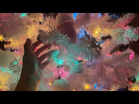 ASMR | Christmas tree triggers🎄🎅 (Lo-Fi)