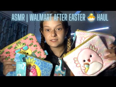 ASMR after Easter 🐣 shopping mini haul ( Walmart )