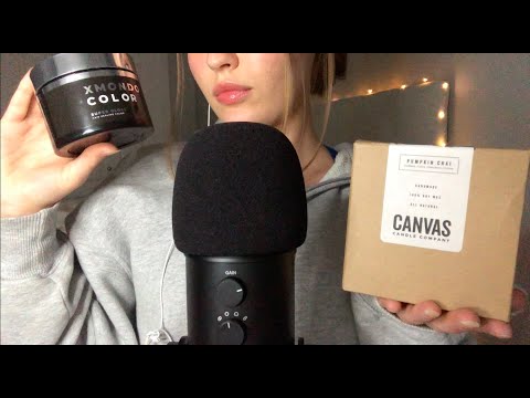 ASMR | a chatty haul:) | tapping, scratching, & whispering