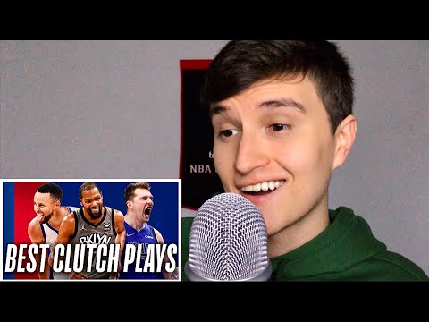Reacting To NBA Best Clutch Moments This Year ( but it’s ASMR )