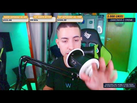 ASMR LIVE: WHATS E INSTA CAÍRAM ENTÃO VEM DORMIR AQUI!