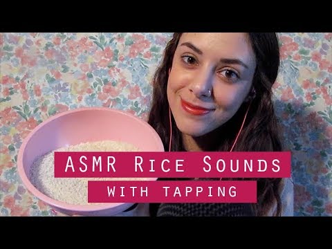 ASMR | Rice Sounds & Tapping