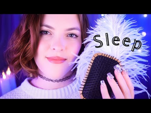 ASMR Gentle Personal Attention for Sleep 💕 (hair brushing, positive affirmations, soft triggers)