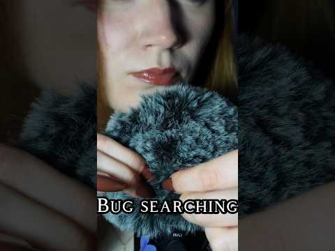 many people asked #bugsearching 🙈I made a video “10 triggers with fluffy mic”☺️#asmr#fluffymicasmr