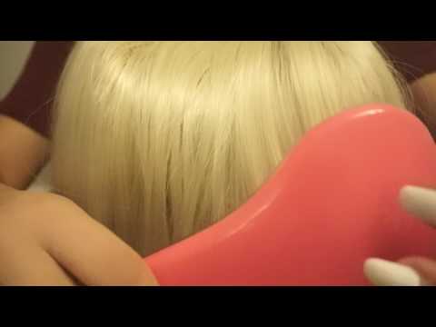 ASMR 3Dio Hair Brushing & Head Scratching/Massage | Lily Whispers ASMR