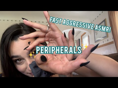 ASMR 👀 Fast & Aggressive Peripheral Triggers (Visuals)