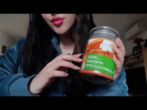 ASMR candle tapping