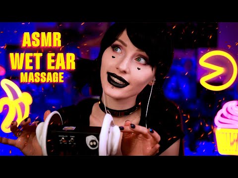 ✅ASMR E-GIRL doing Ear Massage & wet hands💦3000 likes+1000 comments and I'll upload the next ASMR