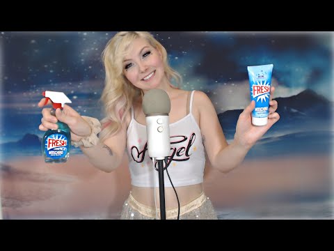ASMR Moschino Perfume (Very Up Close Whispers, Glass Tapping)