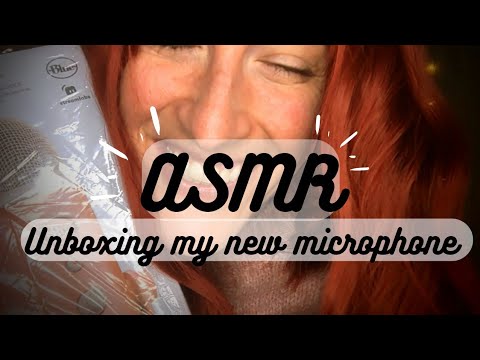 ASMR | Unboxing my new Blue Yeti microphone 💖
