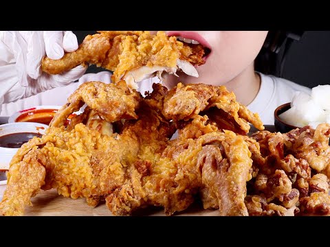 ASMR 옛날통닭 먹방 | Fried Whole Chicken | Korean Old-fashioned Chicken | Eating Sounds Mukbang