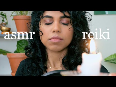 ASMR Reiki For Depression | Selenite Body Scan & Tarot Card Pull