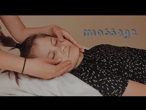 ASMR face massage