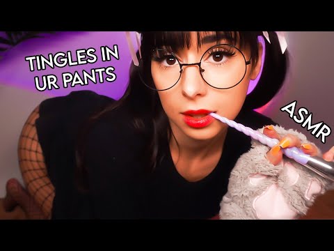 ASMR Girl that's OBSESSED with you gives you tingles in a special place 👀
