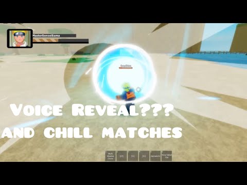 Voice Reveal? + Chill Matches| Shinobi Storm Roblox