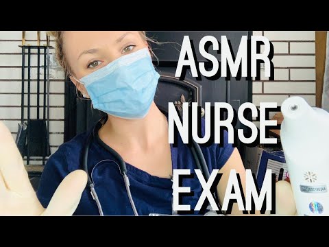 Nurse Check Up ASMR | ASMR Nurse Examination | ASMR Nurse Roleplay | Medical Exam | Stethoscope ASMR