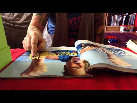 ASMR Magazine and Sketchbook Page Flipping