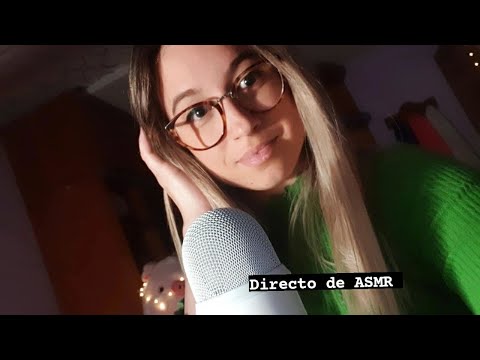 ASMR | En DIRECTO vamos a RELAJARNOS | Pau ASMR