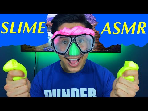 [ASMR] SLIME TIME! (Covering My Face in Slime!)