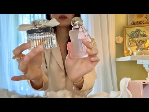 ASMR Unboxing Delina La Rosée Parfums de Marly with Comparisons
