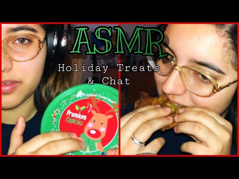 ASMR Holiday Special! | Eating Treats & Chatting